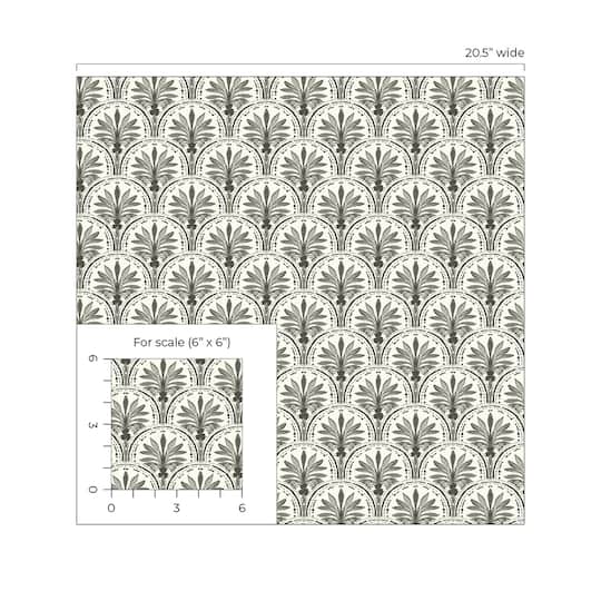 Tommy Bahama Scalloping Peel & Stick Wallpaper